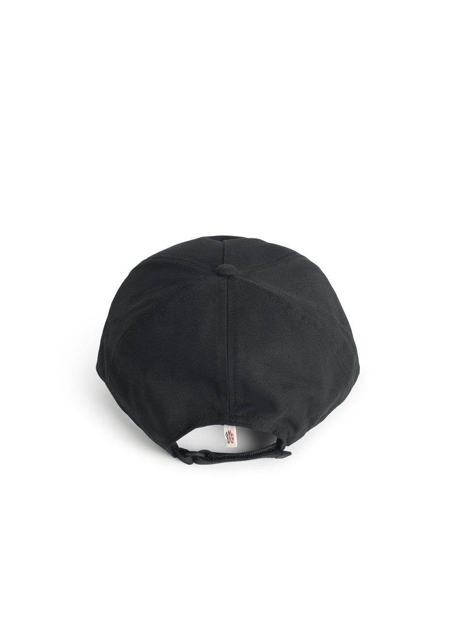 Moncler Black Cotton Cap Zwart