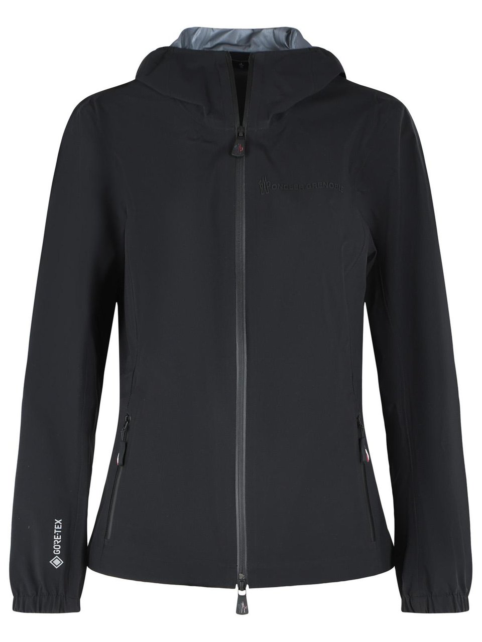 Moncler 'Valles' Black 'Gore-Tex' Windbreaker Zwart