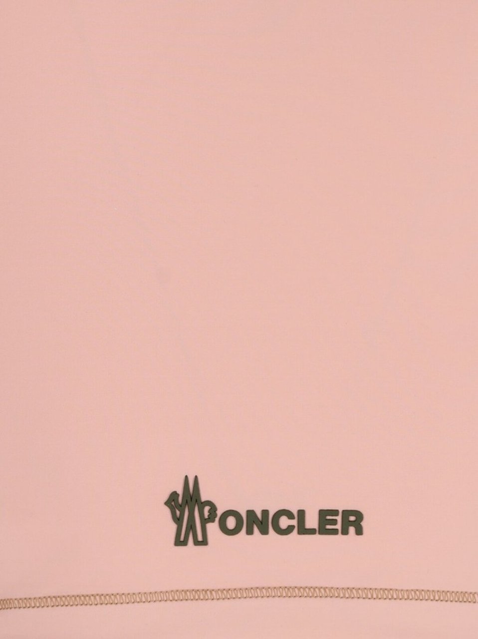 Moncler Logo Tank Top, In Pink Nylon Roze