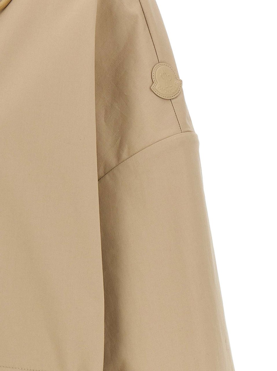 Moncler Beige Cotton Parka Beige