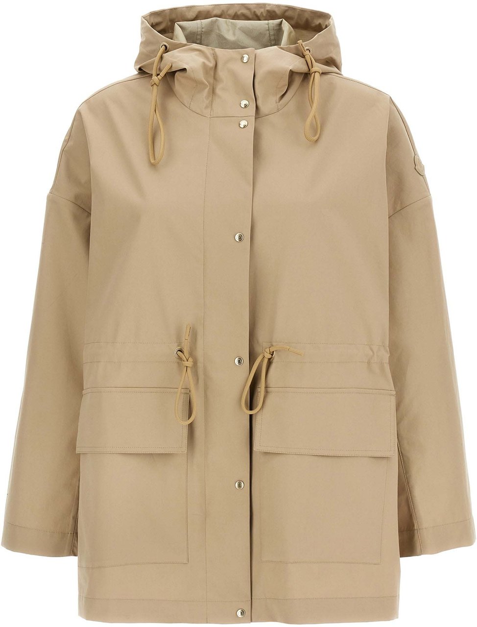 Moncler Beige Cotton Parka Beige