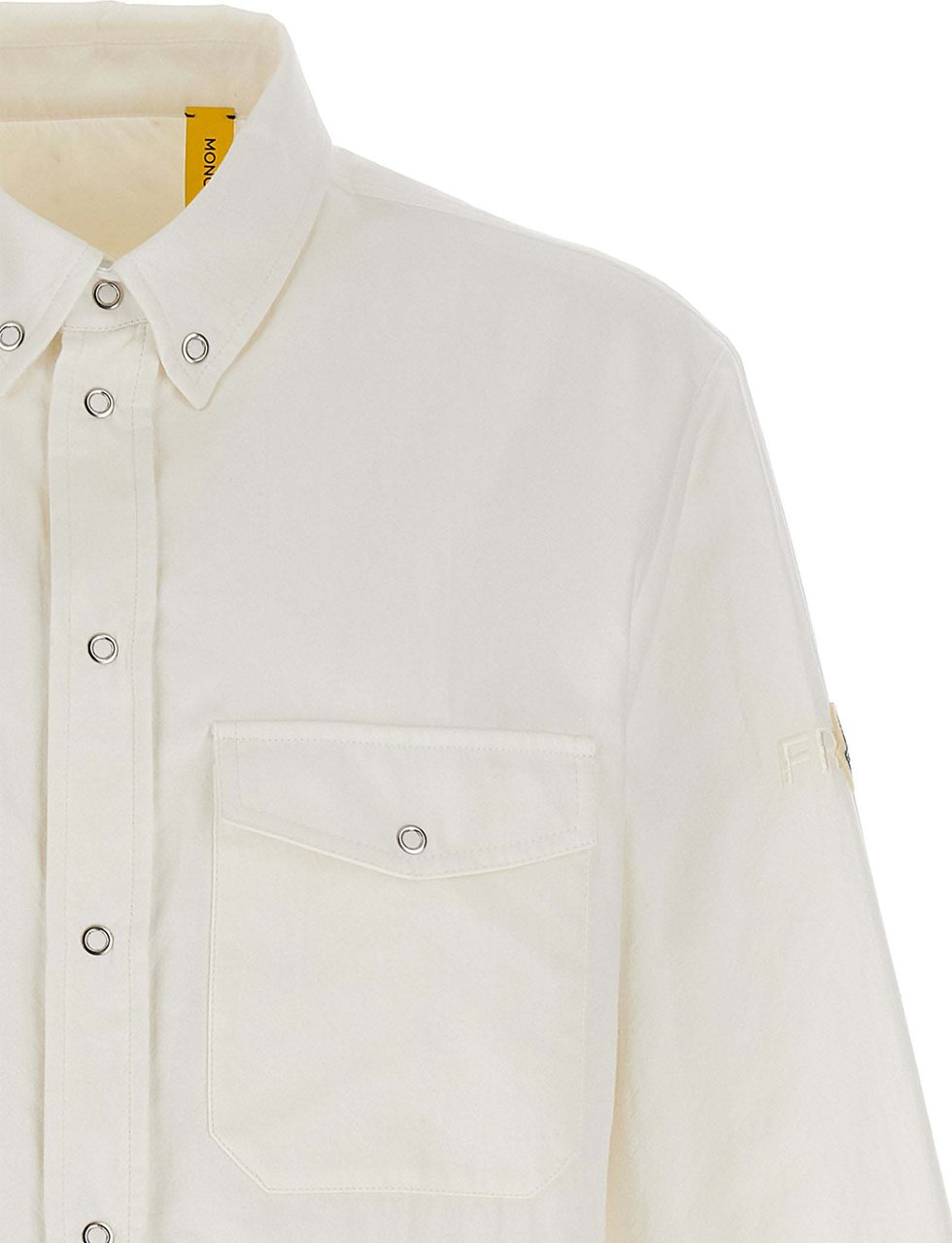 MONCLER GENIUS White Polyamide Blouse Wit