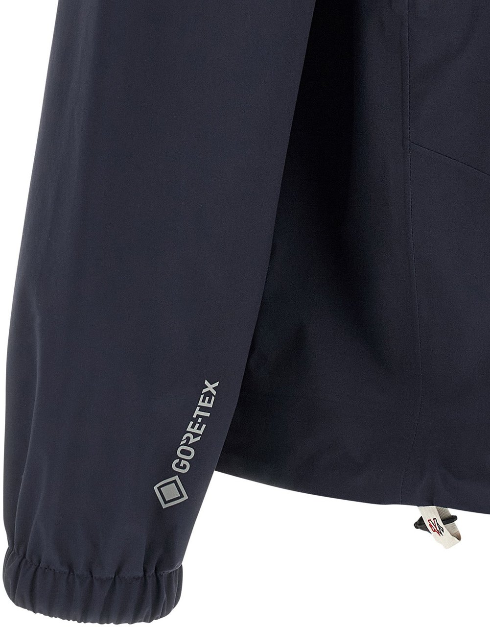 Moncler Grenoble Blue Polyamide Shell Jacket Blauw