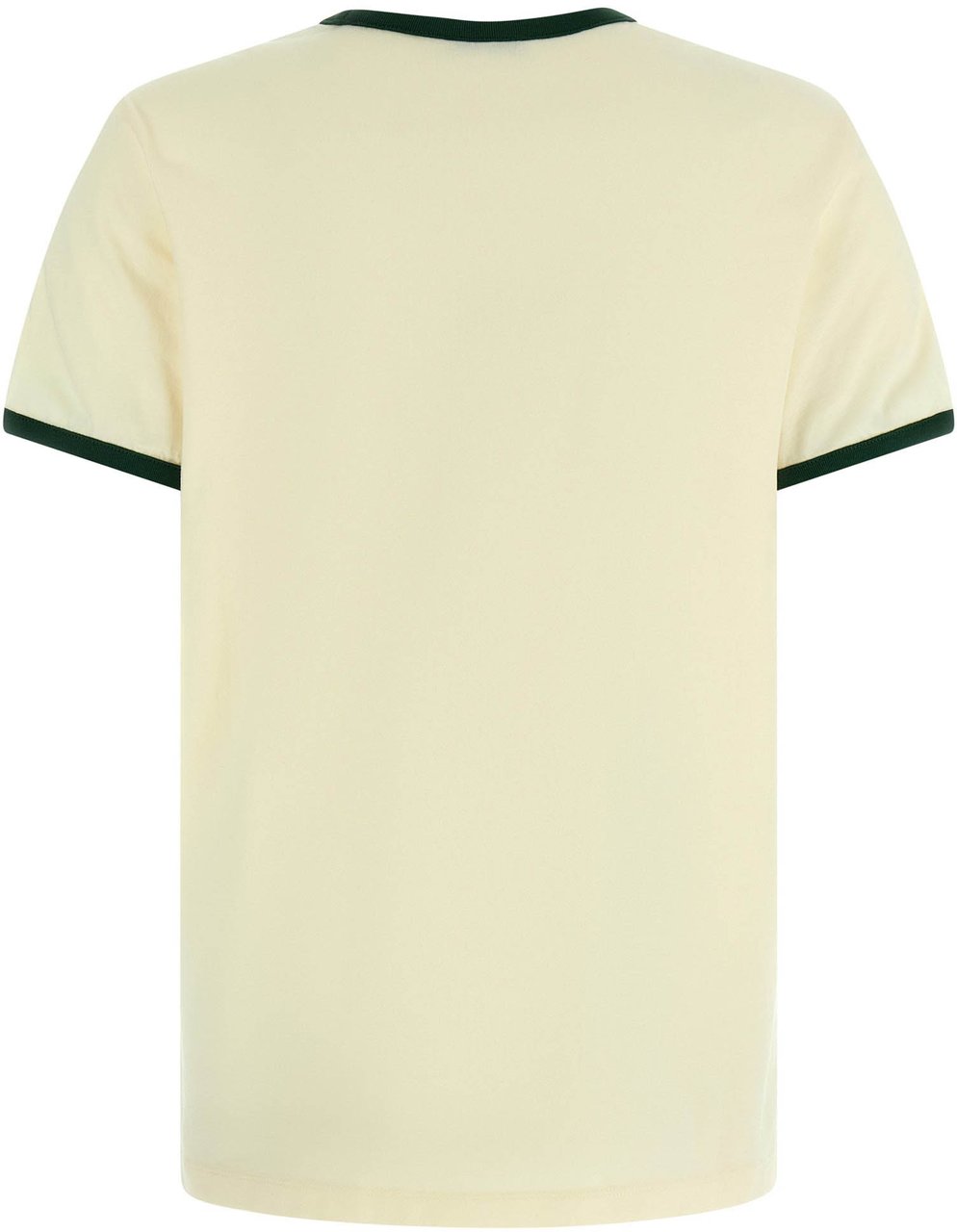 Moncler Beige Cotton T-Shirt Beige
