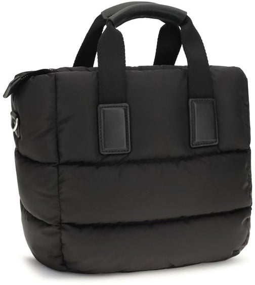 Moncler Black Nylon Handbag Zwart