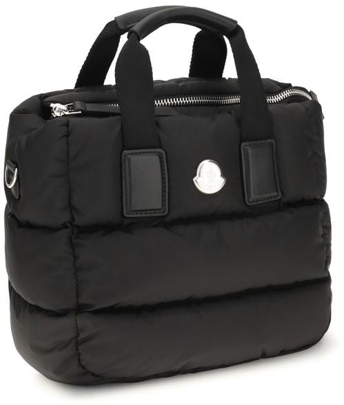 Moncler Black Nylon Handbag Zwart