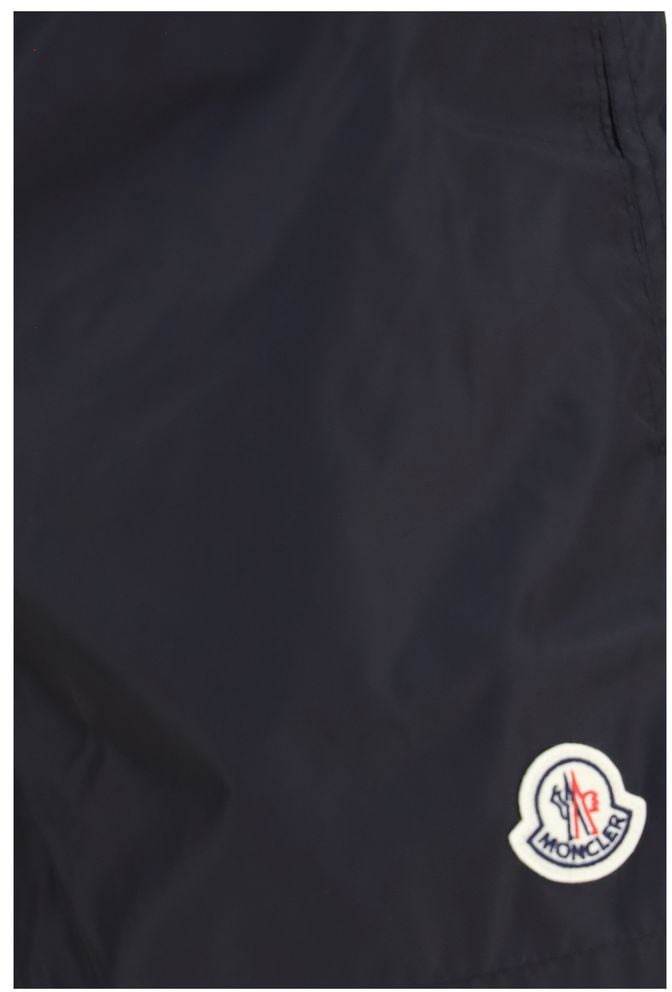 Moncler Black Polyamide Sportswear Zwart