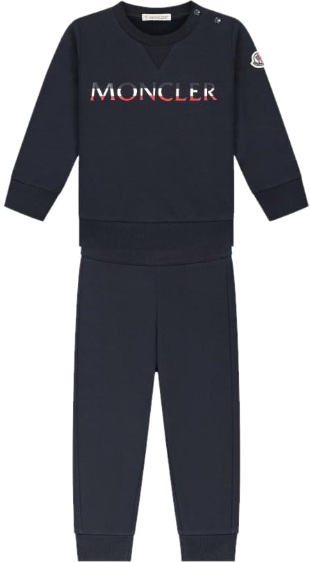 Moncler Knitwear Clothing Ensemble Blauw