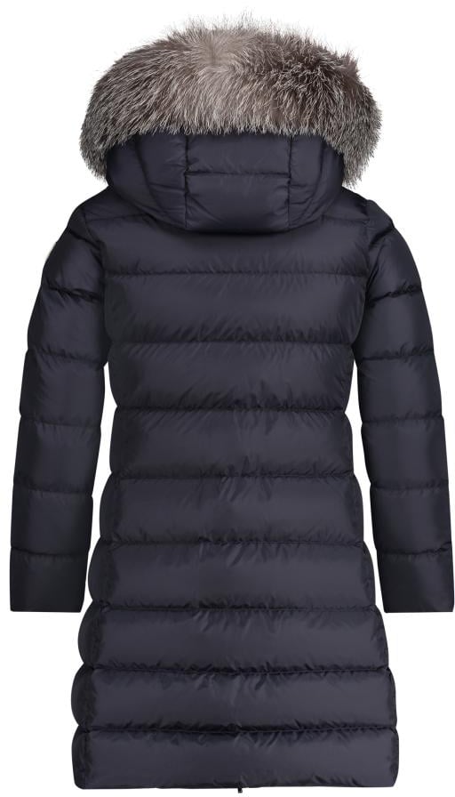 Moncler Abelle Long Coat Blauw