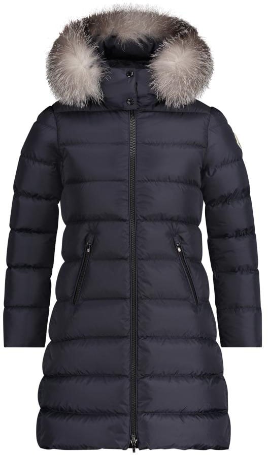 Moncler Abelle Long Coat Blauw