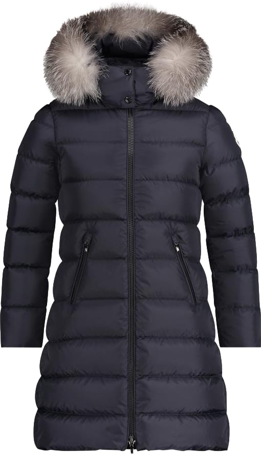 Moncler Abelle Long Coat Blauw