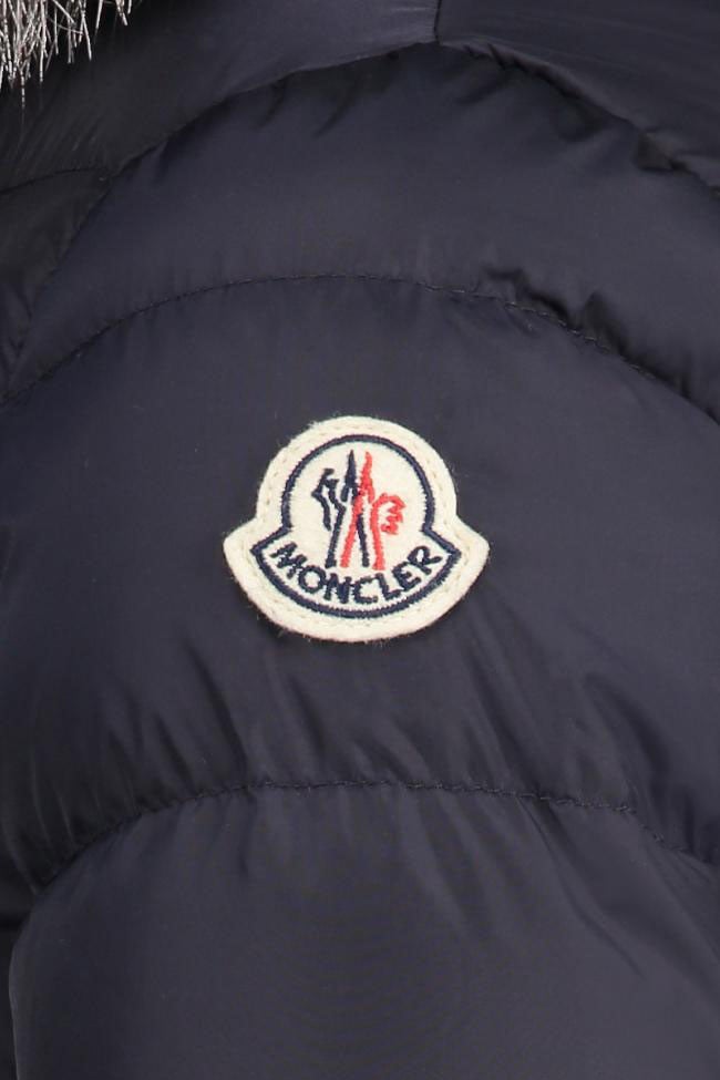 Moncler Abelle Long Coat Blauw