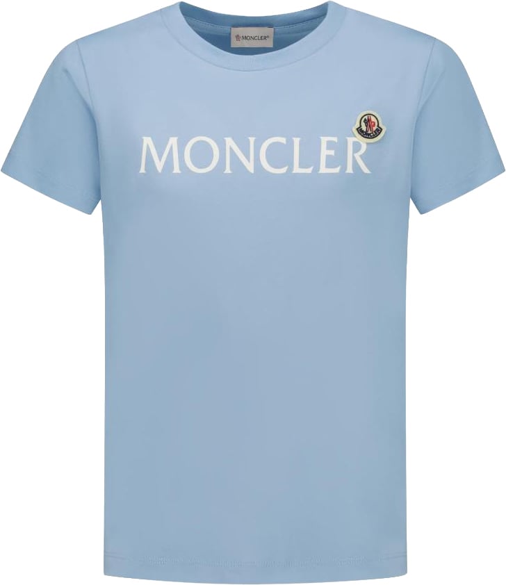 Moncler Ss T-shirt Blauw