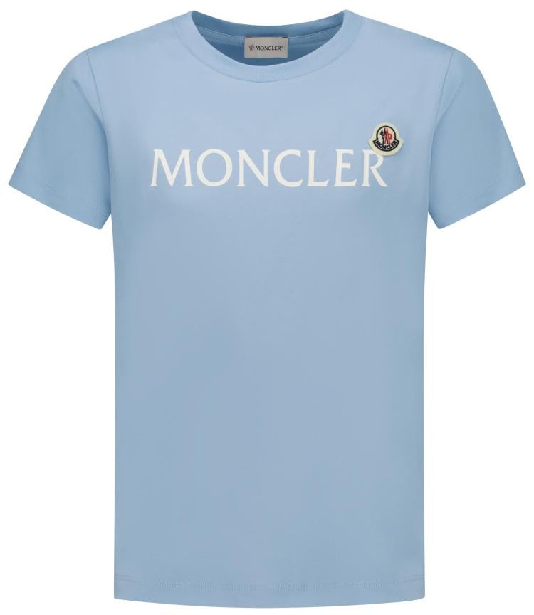 Moncler Ss T-shirt Blauw
