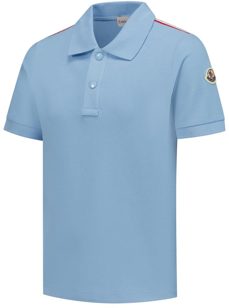 Moncler Ss Polo Blauw