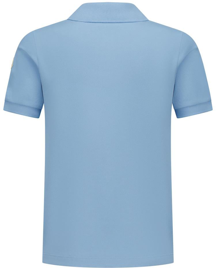 Moncler Ss Polo Blauw