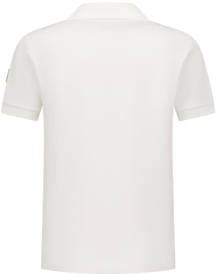Moncler Ss Polo Wit
