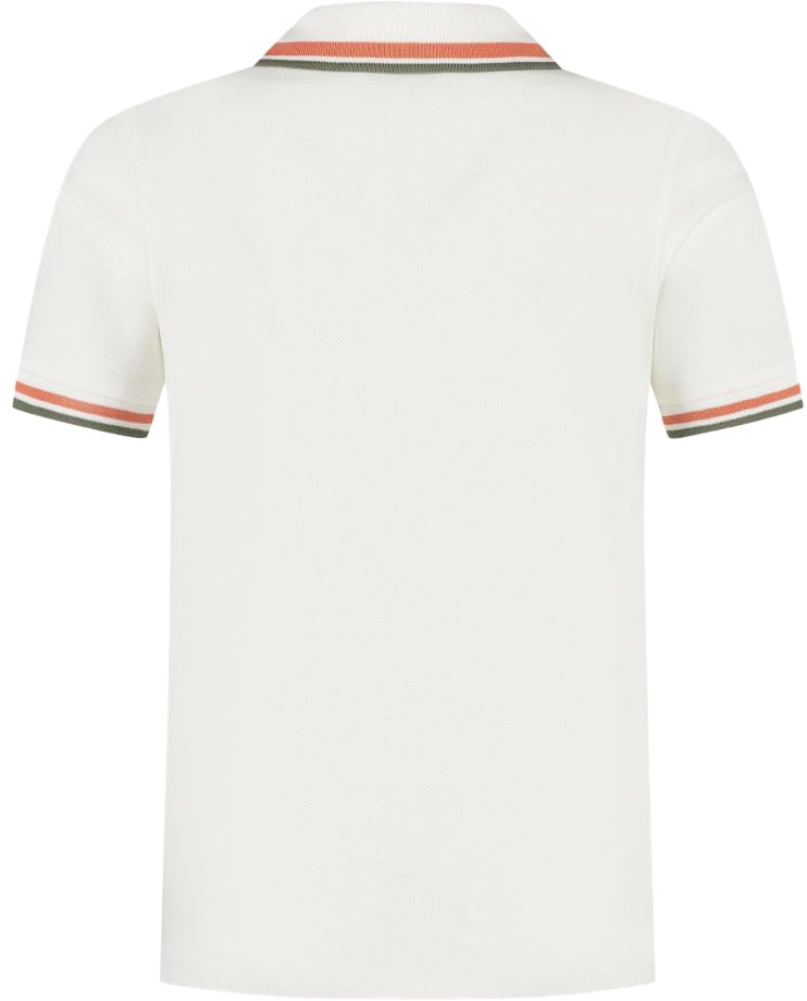 Moncler Ss Polo Wit