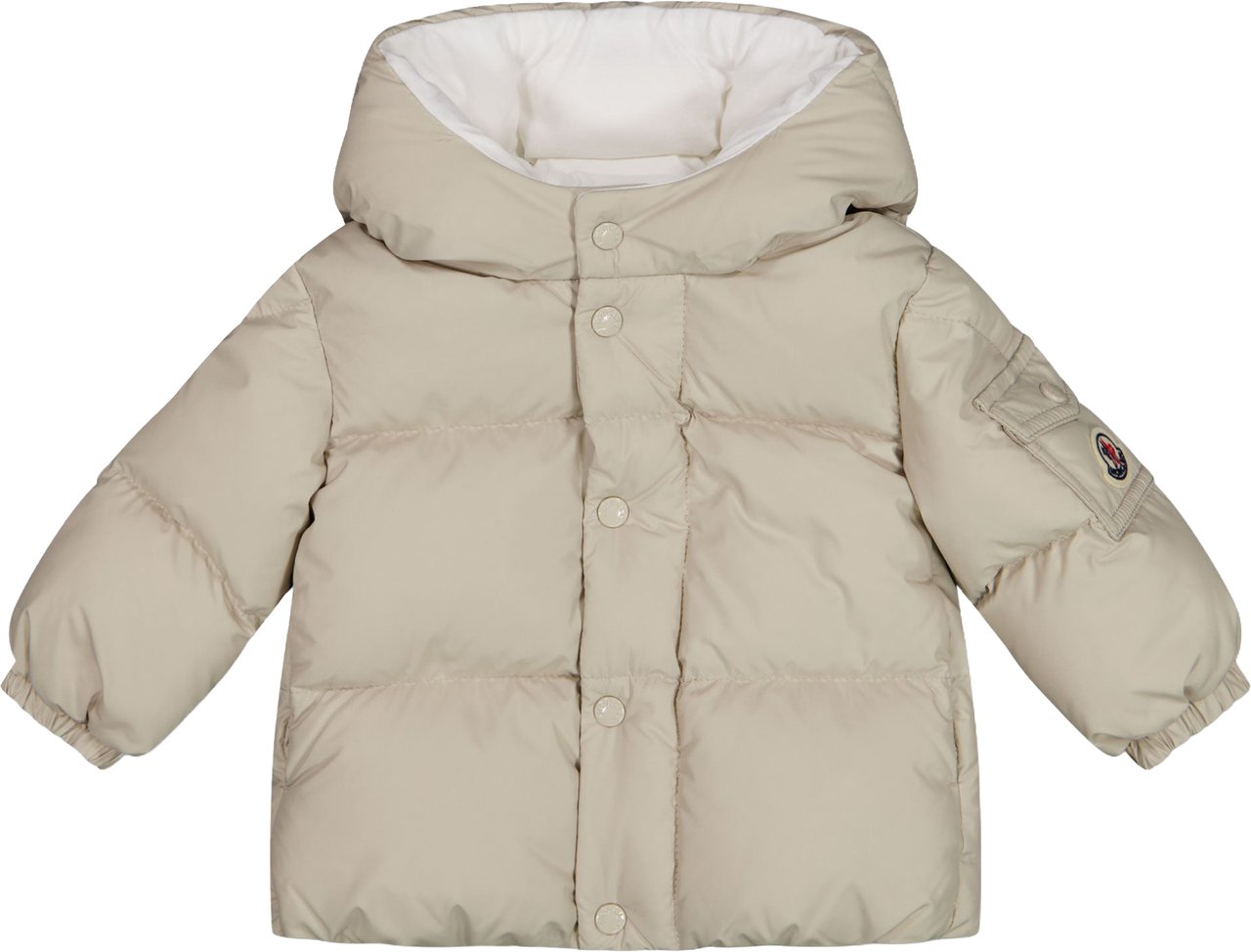 Moncler Jareth Baby Unisex Winterjas In Beige Beige
