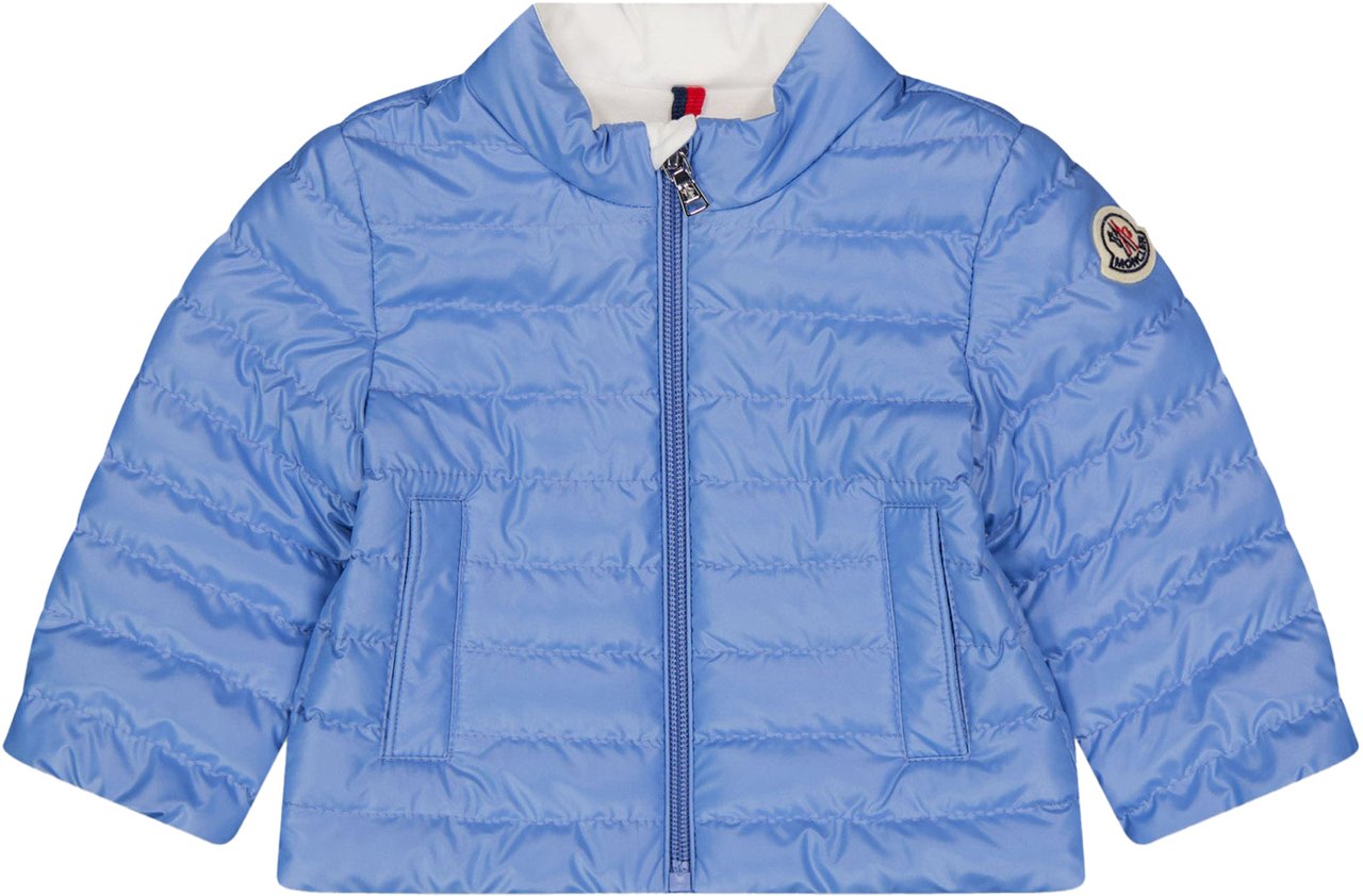 Moncler Moncler Kerem Baby Jongens Tussenjas In Licht Blauw Blauw