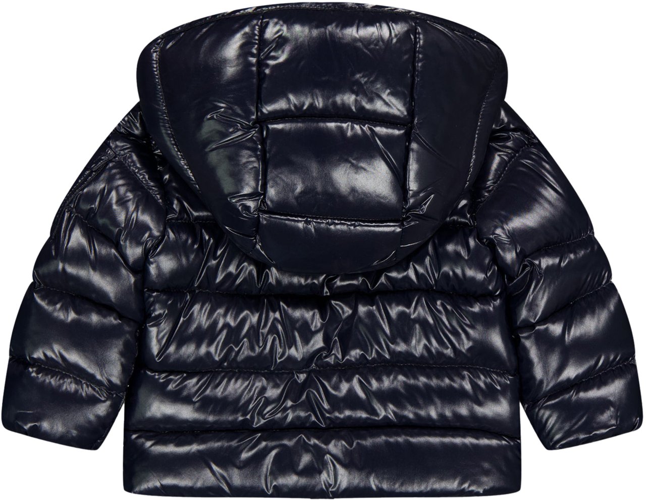 Moncler Moncler Maya Baby Jongens Winterjassen In Navy Blauw