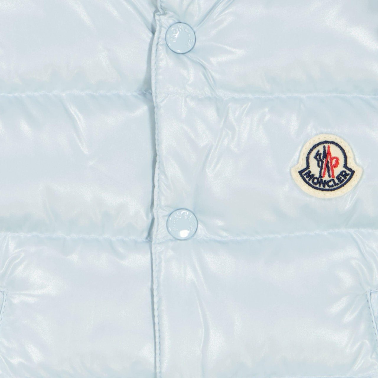 Moncler Moncler Bernard Baby Unisex Bodywarmer Licht Blauw Blauw