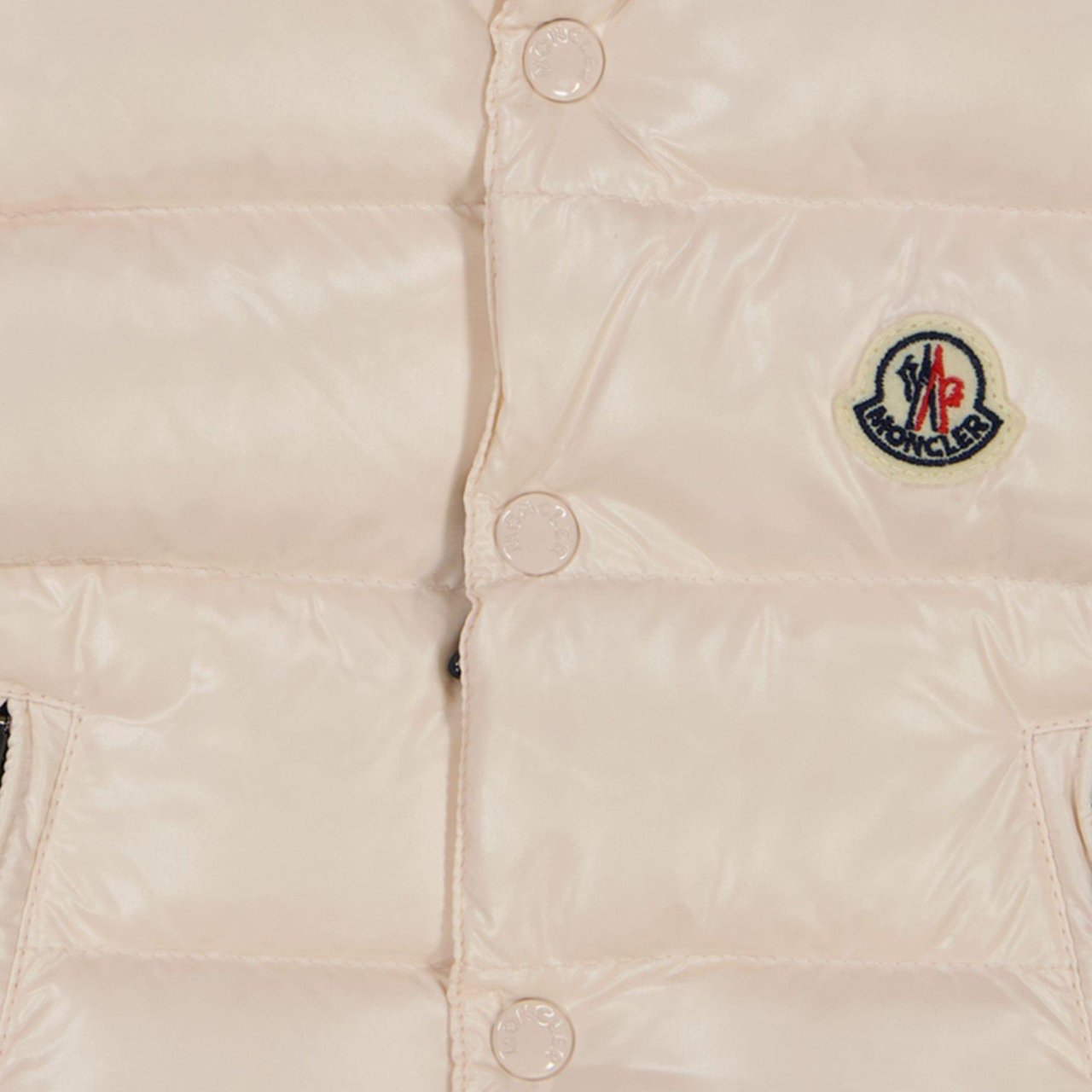 Moncler Bernard Baby Meisjes Bodywarmer Licht Roze Roze