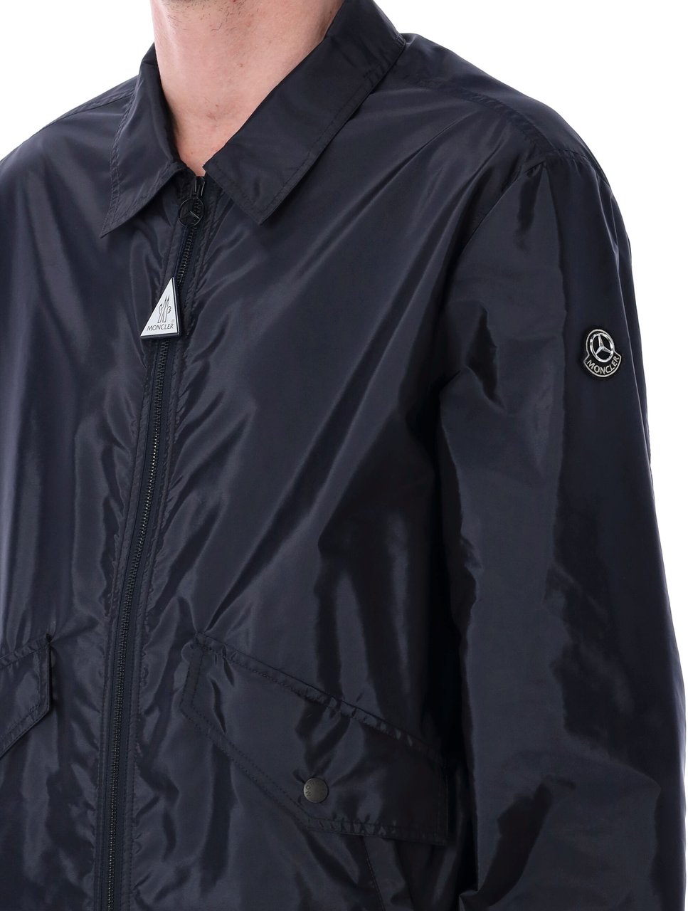 Moncler Sopdu Jacket Blu Blauw