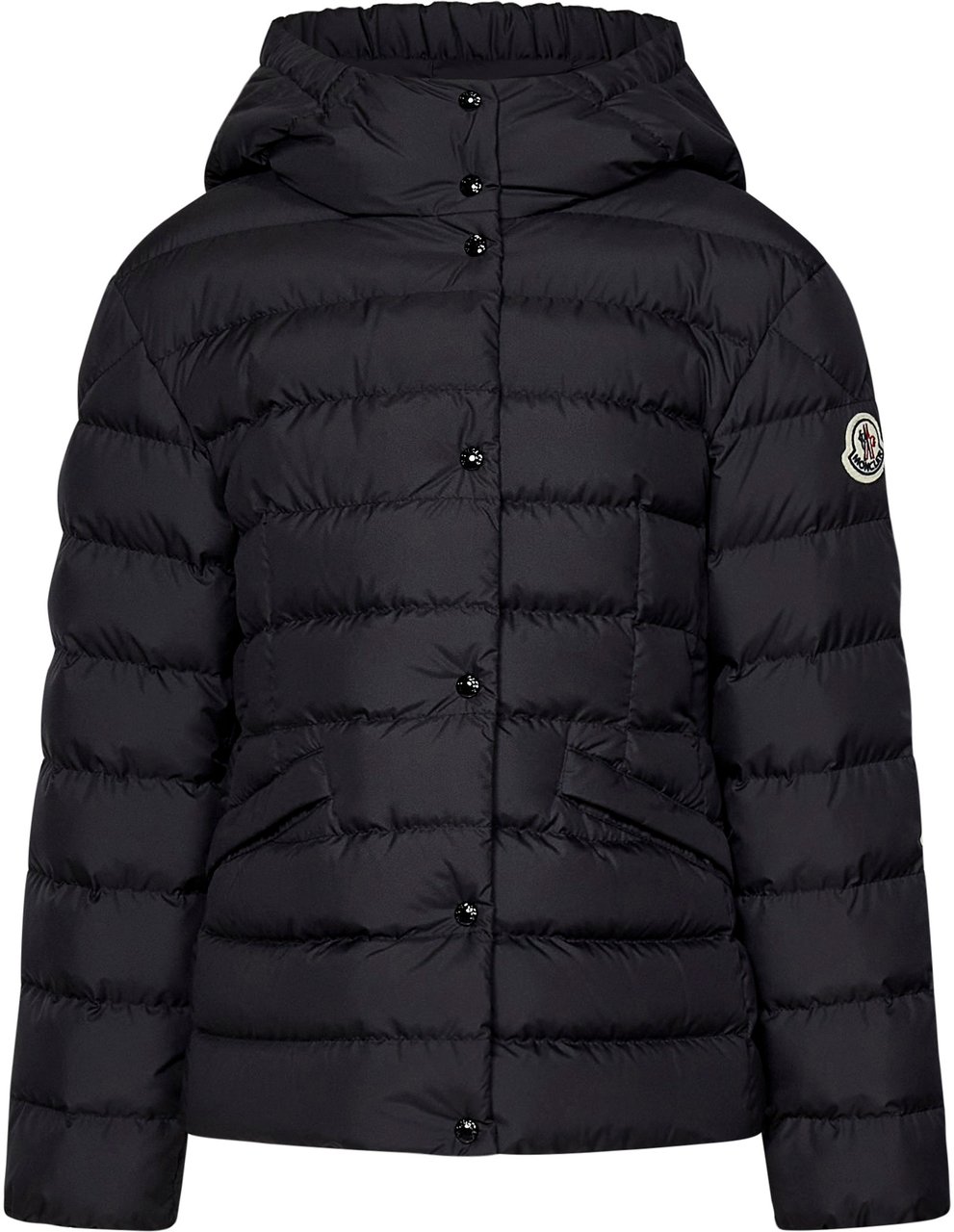 Moncler Coats Black Zwart