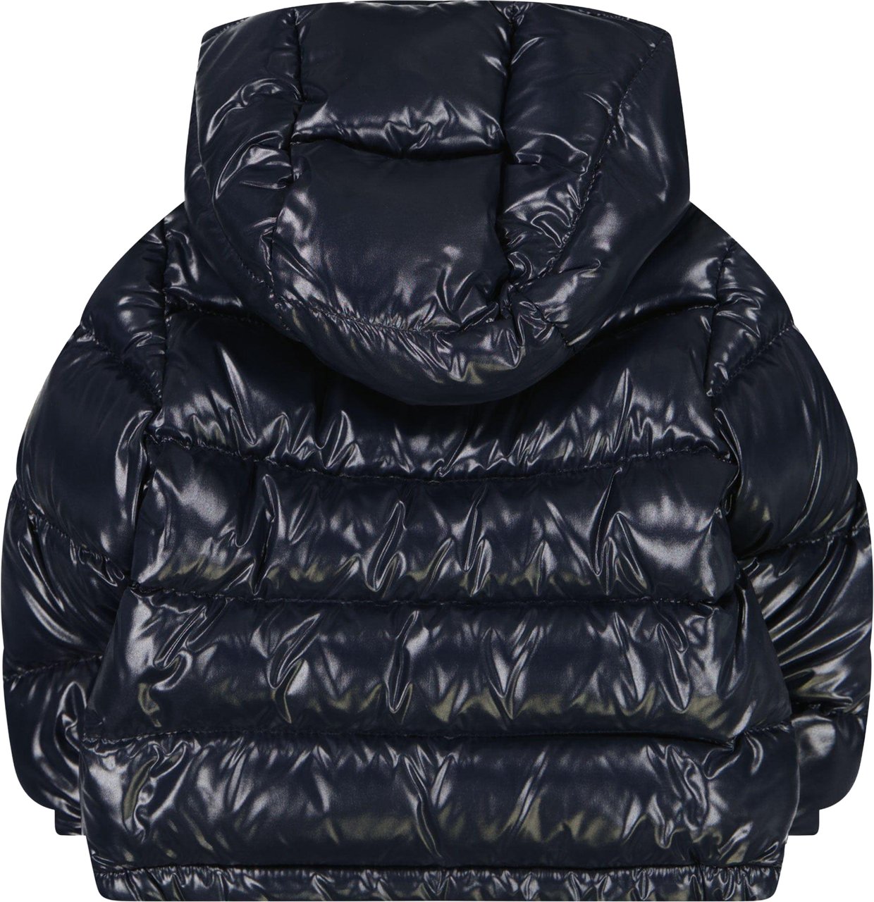 Moncler New Aubert Baby Jongens Winterjas Navy Blauw