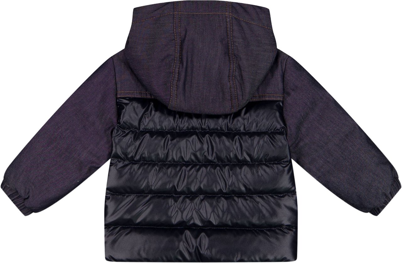 Moncler Alaric Baby Jongens Winterjas In Navy Blauw