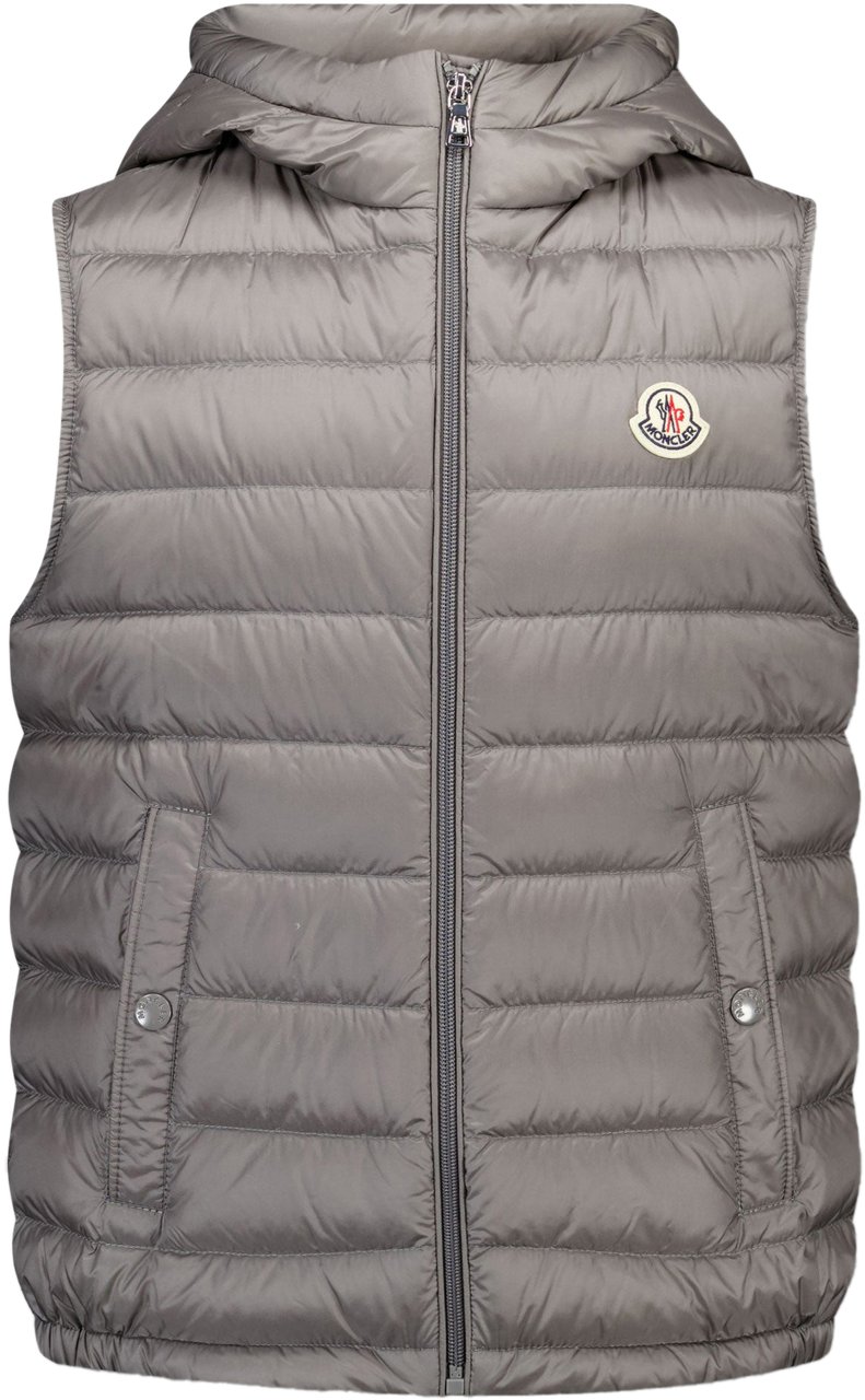 Moncler Moncler Uzay Kinder Jongens Bodywarmer In Grijs Grijs