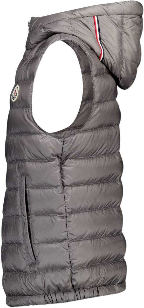 Moncler Moncler Uzay Kinder Jongens Bodywarmer In Grijs Grijs