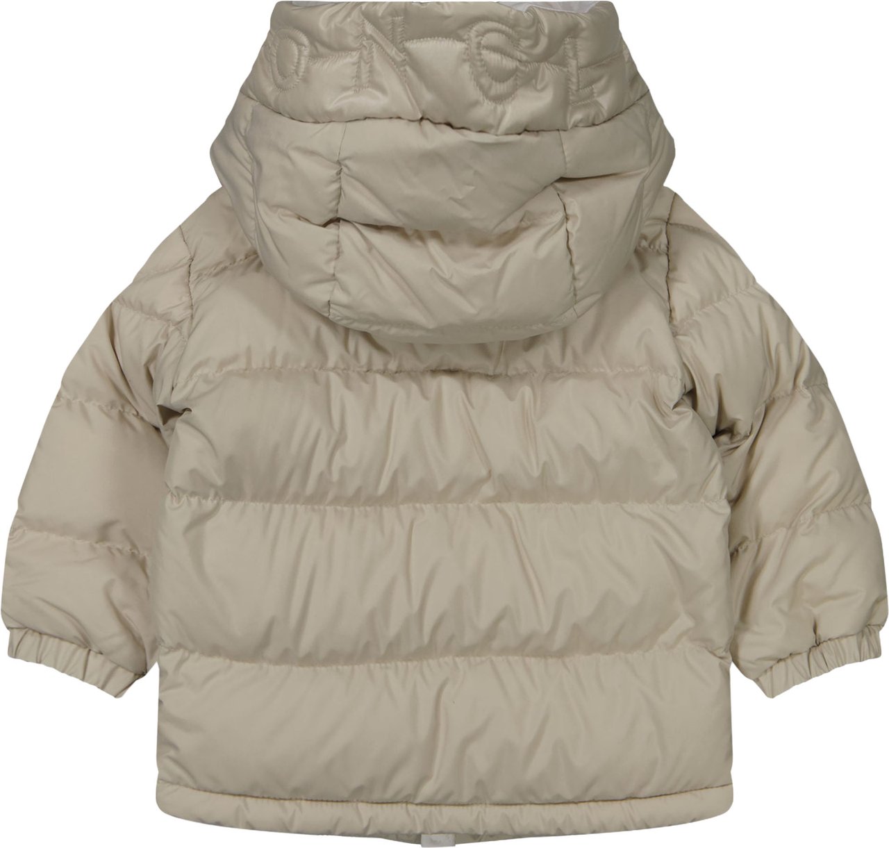 Moncler Moncler Najan Baby Jongens Winterjas In Beige Beige