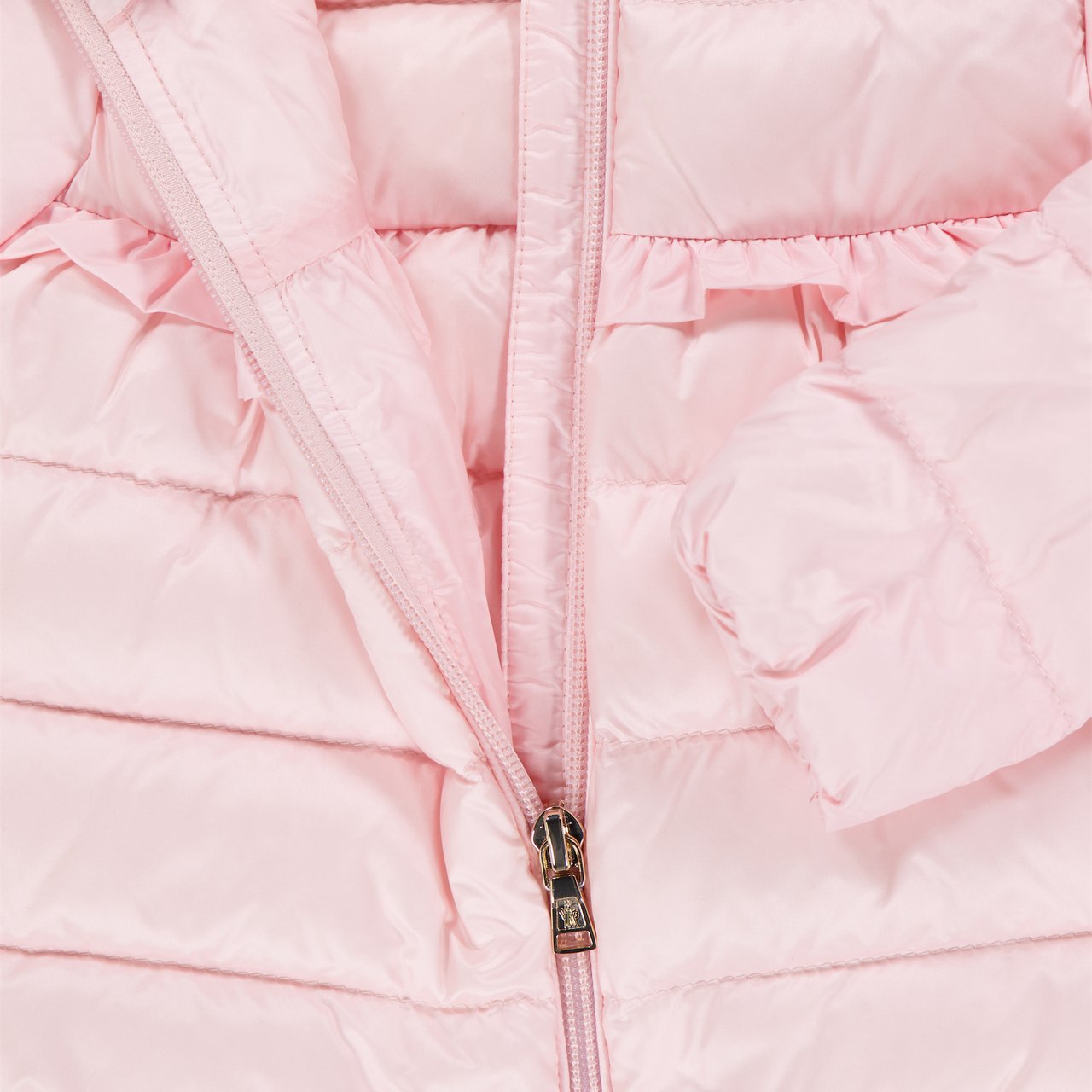 Moncler Nazifene Baby Meisjes Tussenjas In Licht Roze Roze
