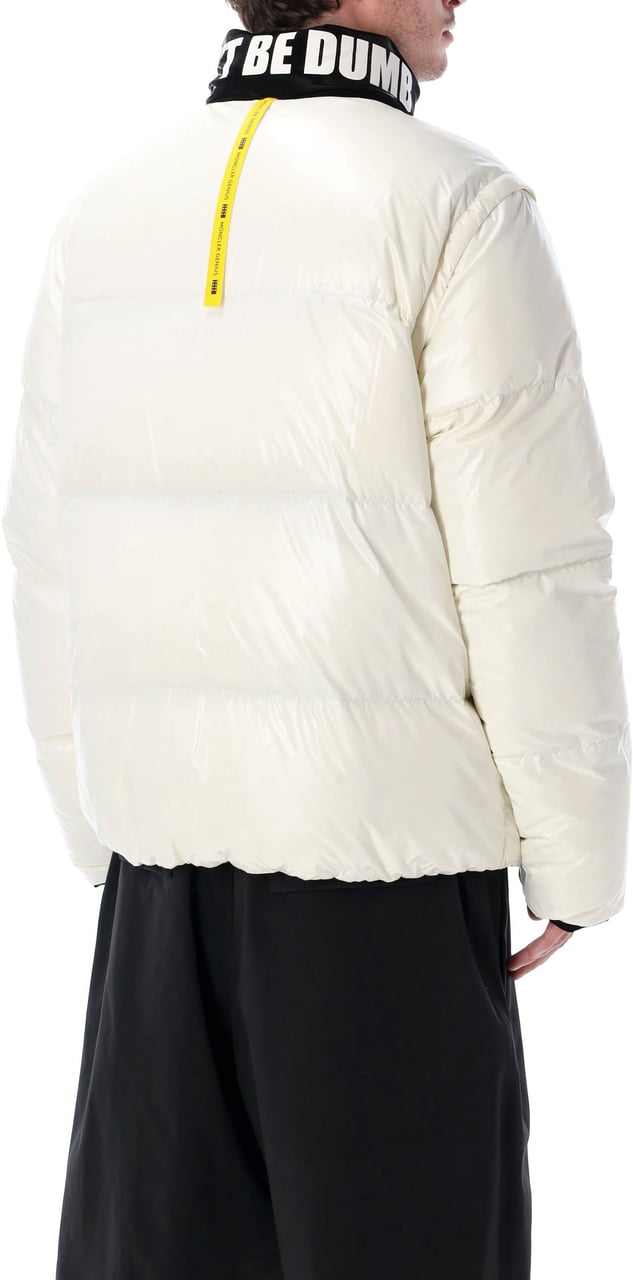 Moncler Throttle Giubbotto Bianco Wit