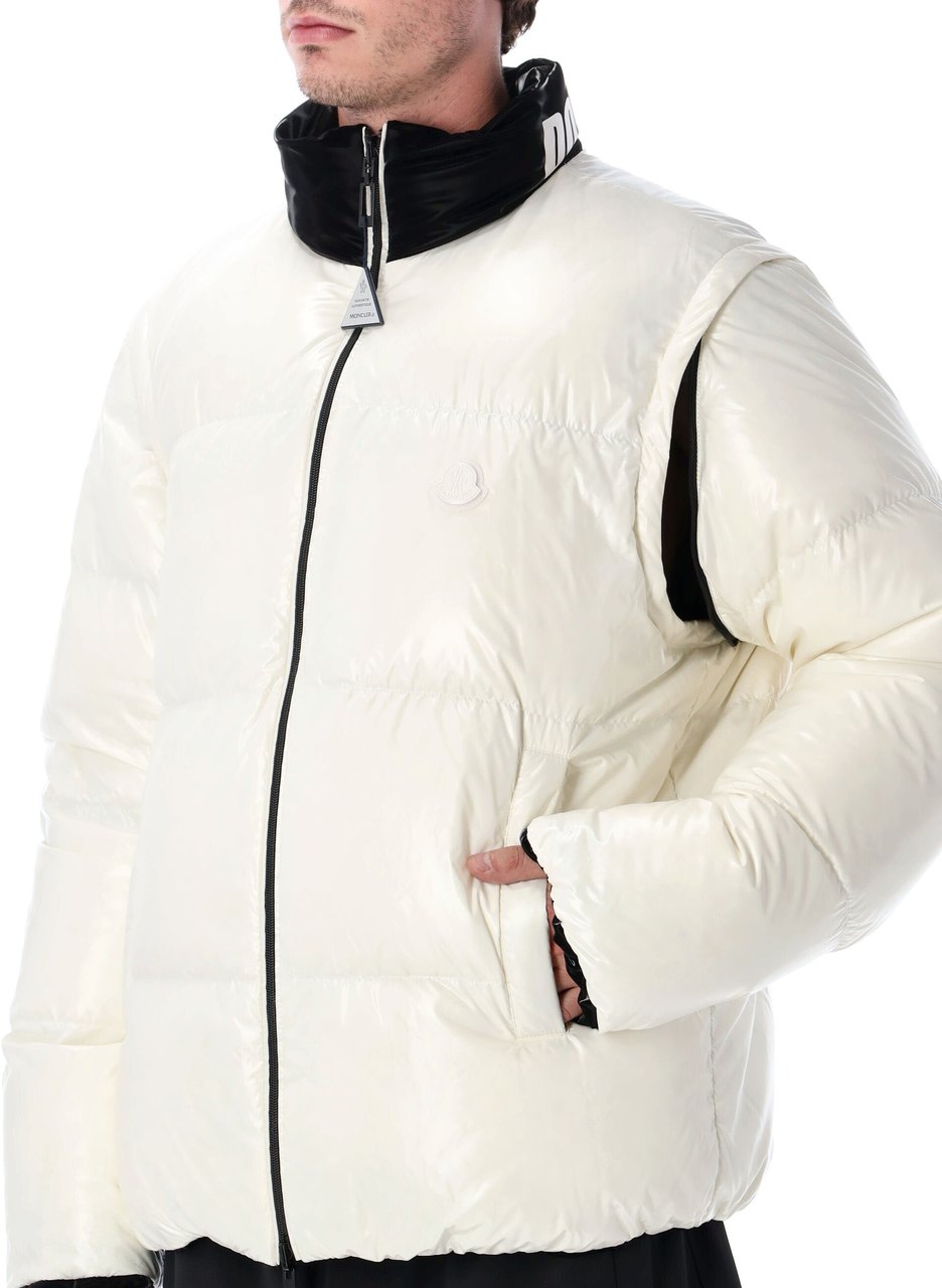 Moncler Throttle Giubbotto Bianco Wit