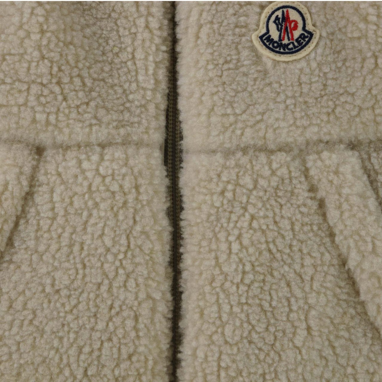 Moncler Moncler Ernst Baby Jongens Bodywarmer In Beige Beige