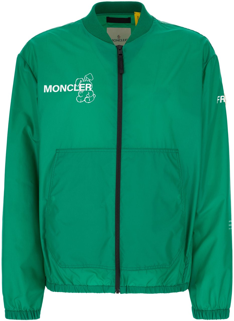Moncler Moncler Green 7 Moncler FRGMT windbreaker Groen