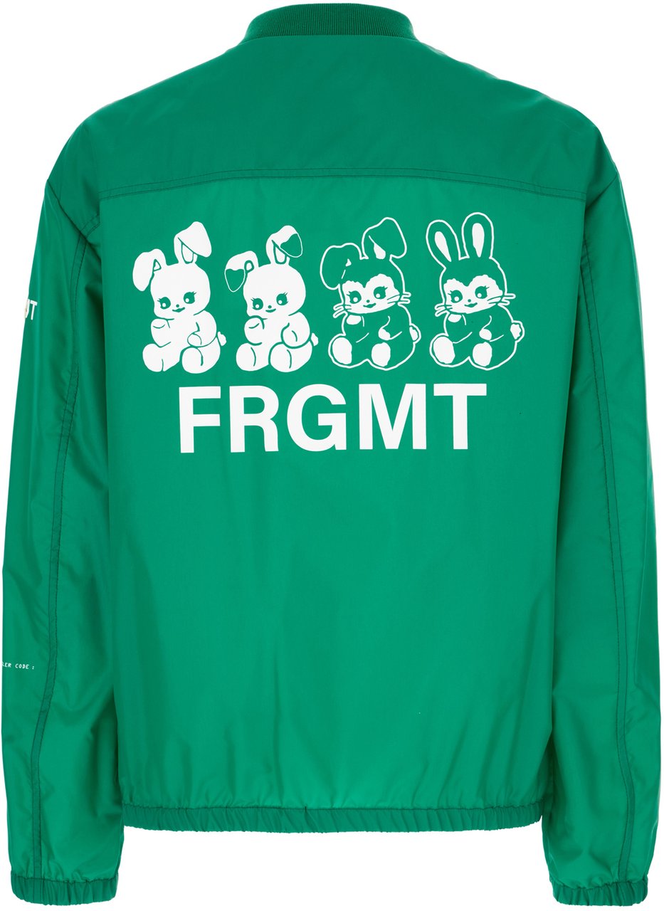 Moncler Moncler Green 7 Moncler FRGMT windbreaker Groen