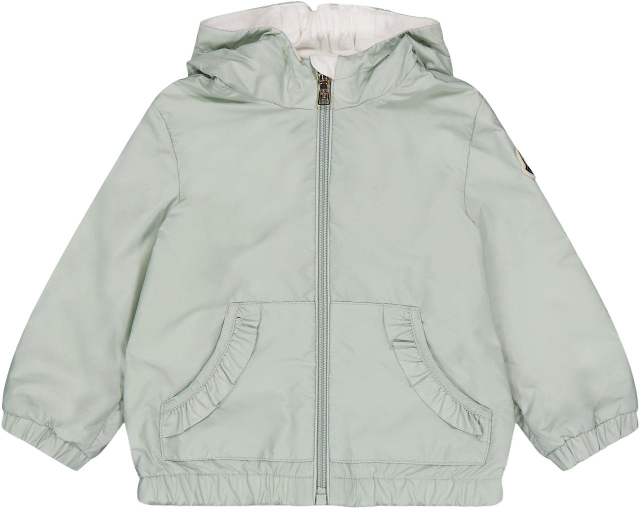 Moncler Moncler Nigar Baby Meisjes Zomerjas In Licht Groen Groen