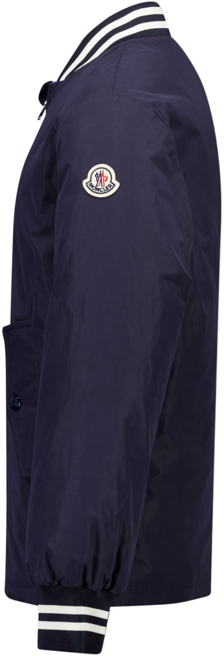 Moncler Moncler Cemal Kinder Jongens Zomerjas In Navy Blauw