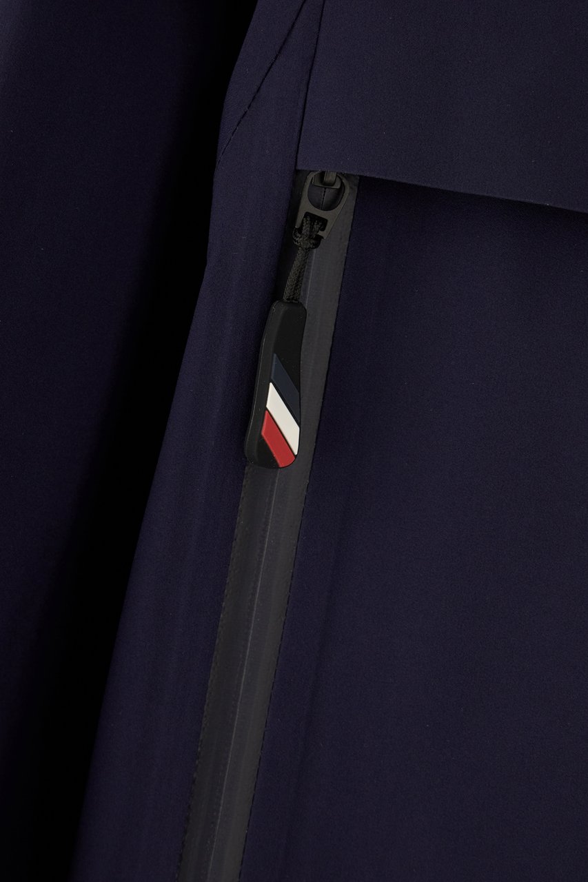 Moncler Moncler Grenoble Navy blue nylon Shipton jacket Blauw