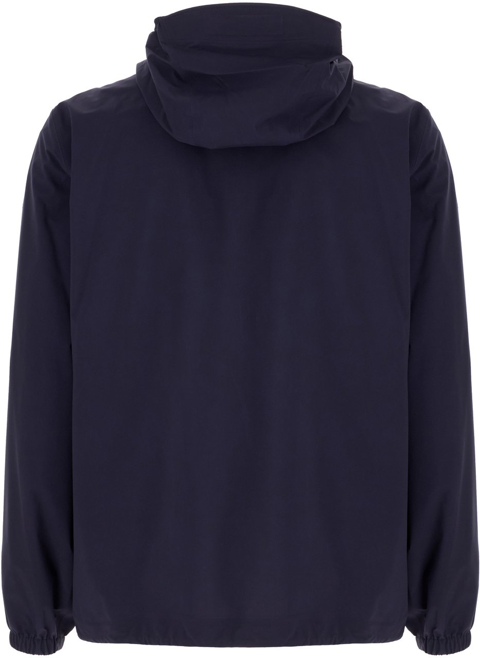 Moncler Moncler Grenoble Navy blue nylon Shipton jacket Blauw