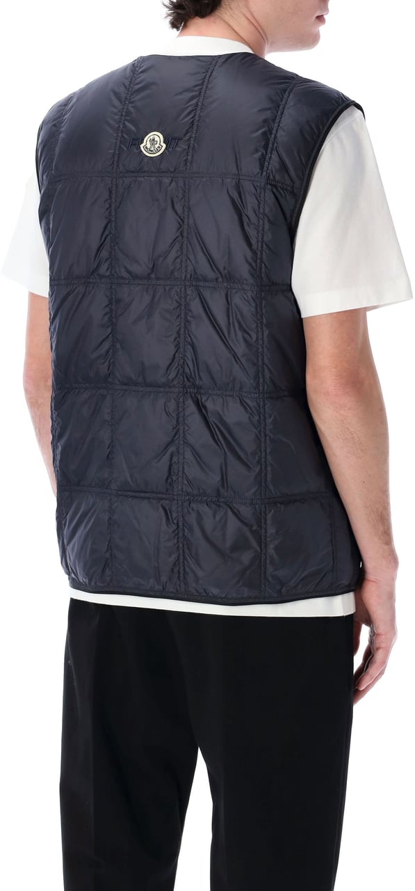 Moncler Vaile Vest Blu Blauw
