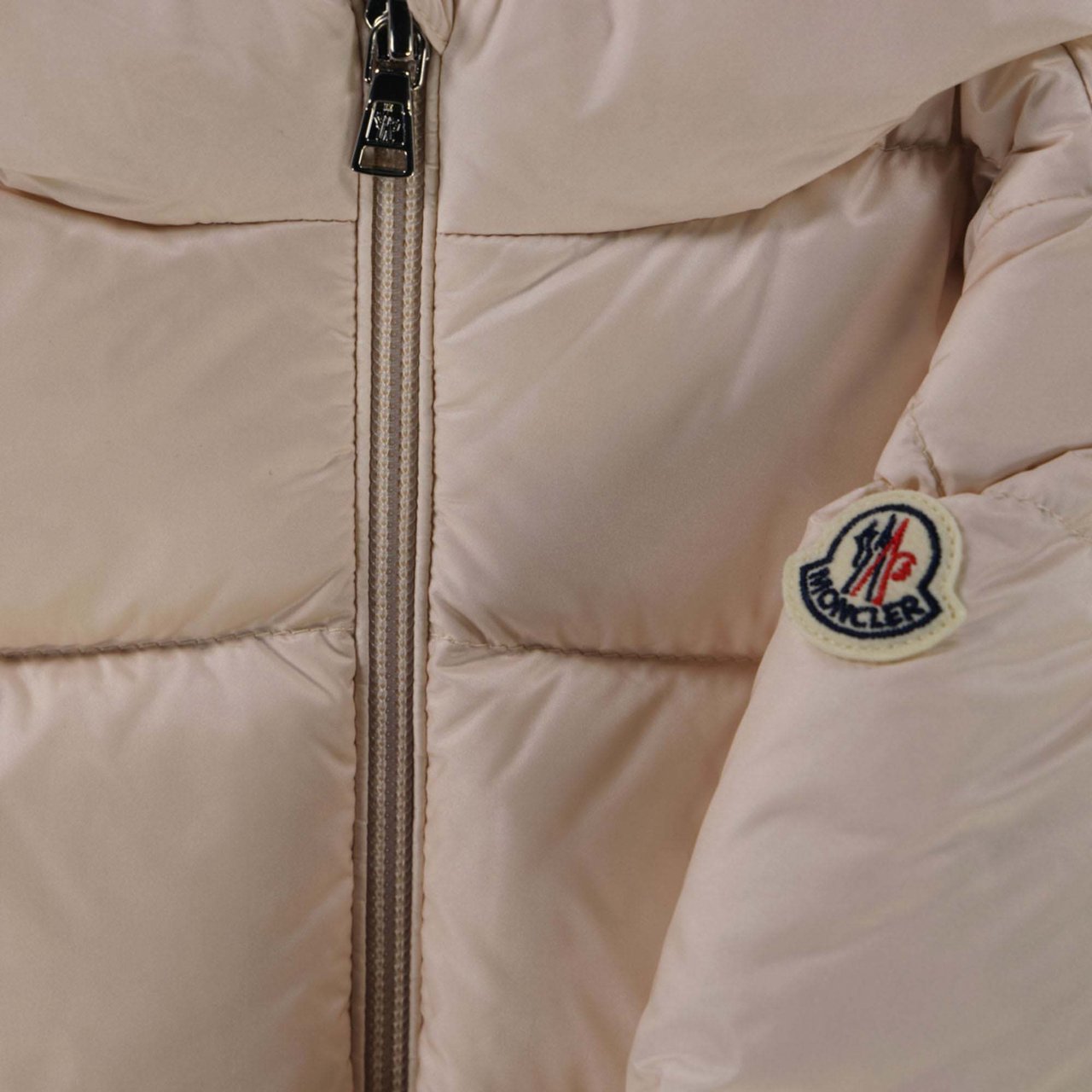 Moncler Moncler Sharon Baby Meisjes Winterjas In Licht Roze Roze