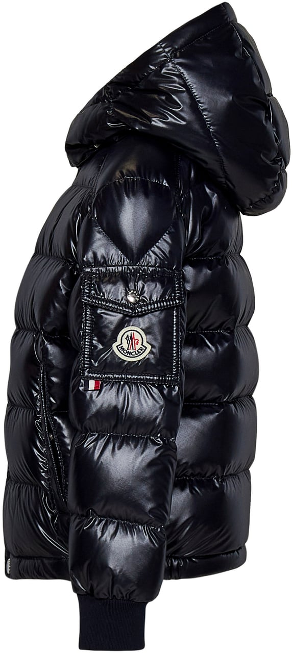 Moncler Coats Blue Blauw