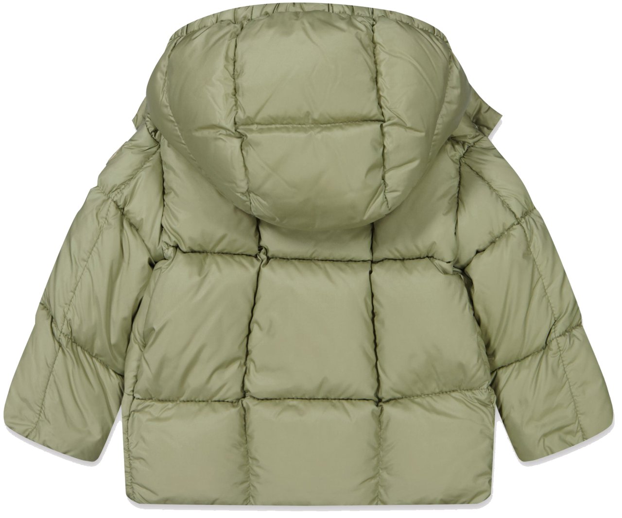 Moncler Moncler Parana Baby Meisjes Winterjas In Licht Groen Groen