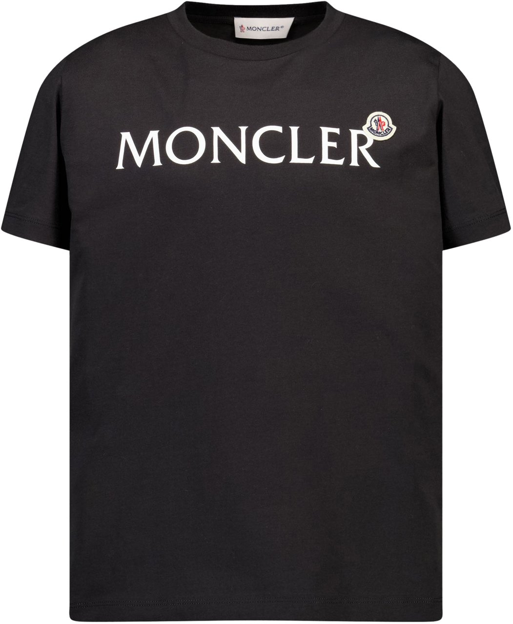 Moncler Kinder Meisjes T-Shirt In Zwart Zwart