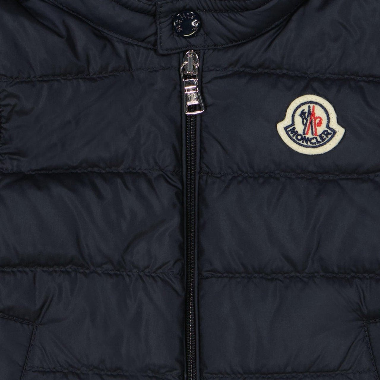 Moncler Moncler New Amaury Baby Jongens Bodywarmer In Navy Blauw